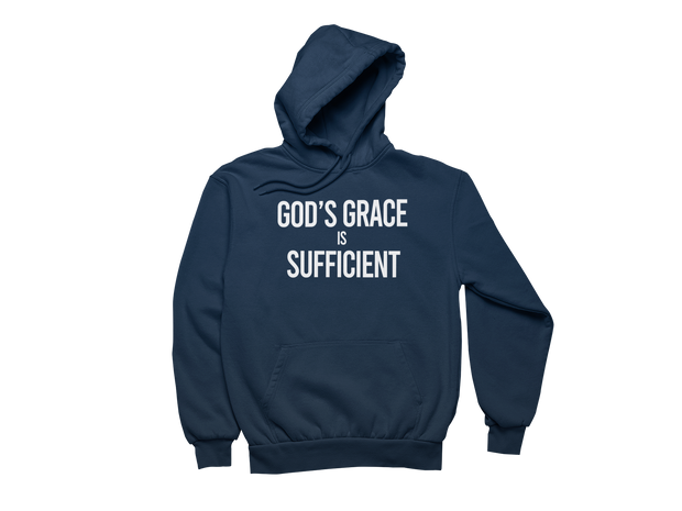 God's Grace is Sufficient Hoodie