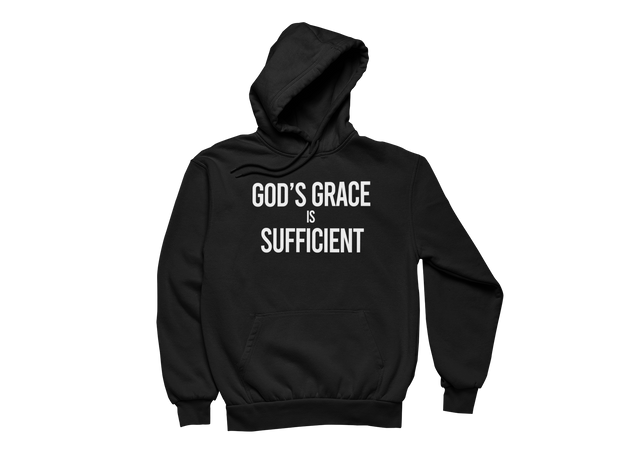 God's Grace is Sufficient Hoodie - MBC Lifestyle 